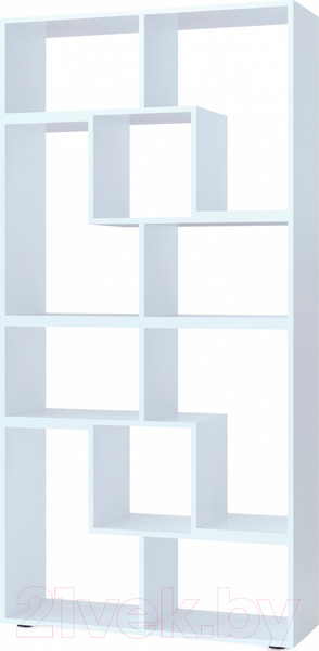 Изображение товара Стеллаж Сокол-Мебель Из 4 модулей (белый)