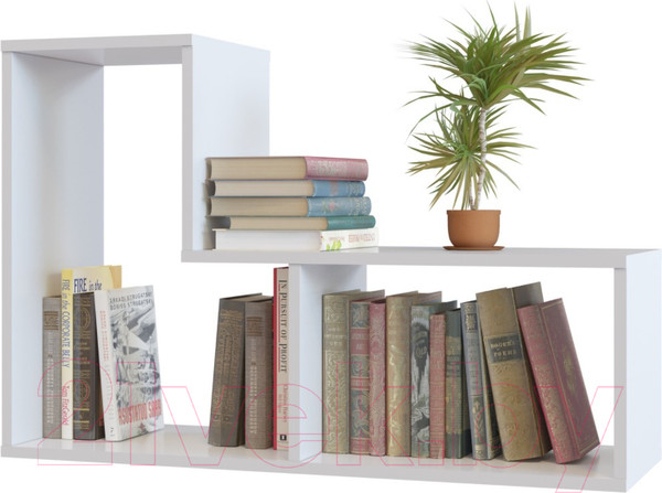 Изображение товара Стеллаж Сокол-Мебель Из 4 модулей (белый)