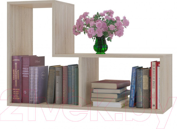 Изображение товара Стеллаж Сокол-Мебель Из 4 модулей (дуб сонома)