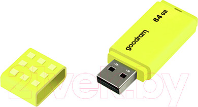 Изображение товара USB flash накопитель Goodram UME2 64GB Yellow (UME2-0640Y0R11)