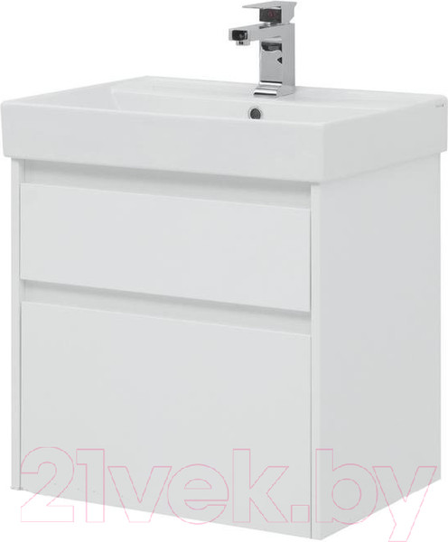 Изображение товара Тумба под умывальник Aquanet Nova Lite 60 / 242575 (с 2 ящиками)