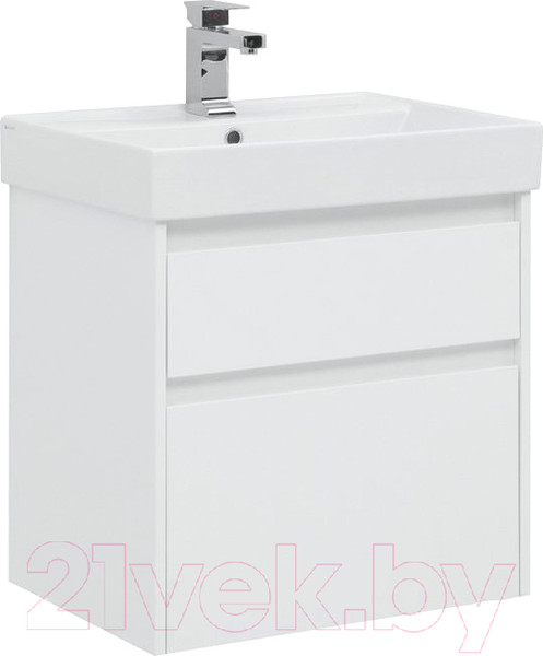 Изображение товара Тумба под умывальник Aquanet Nova Lite 60 / 242575 (с 2 ящиками)