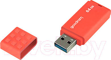 Изображение товара USB flash накопитель Goodram UME3 64GB Orange (UME3-0640O0R11)