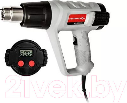 Изображение товара Строительный фен Интерскол ФЭ-2000ЭМ (385.0.1.00)