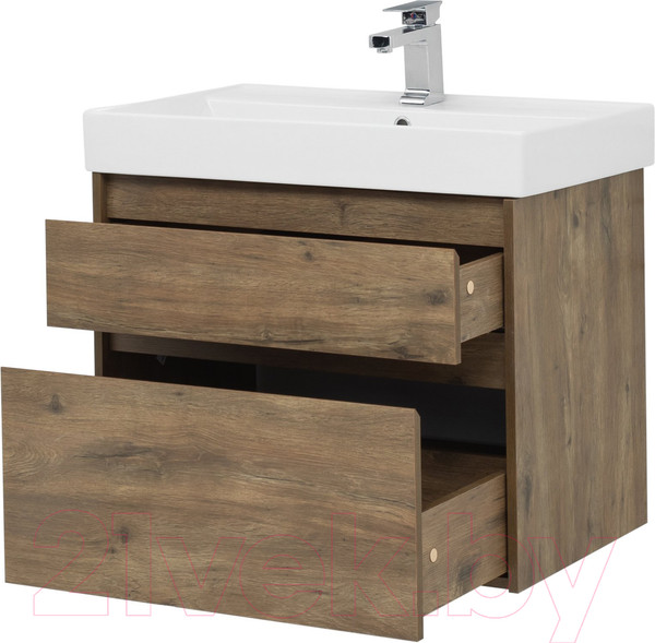 Изображение товара Тумба под умывальник Aquanet Nova Lite 75 / 249515 (с 2 ящиками)