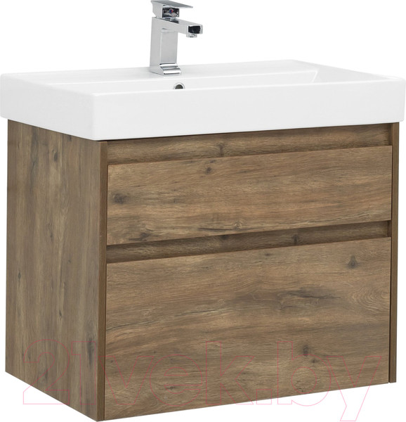 Изображение товара Тумба под умывальник Aquanet Nova Lite 75 / 249515 (с 2 ящиками)