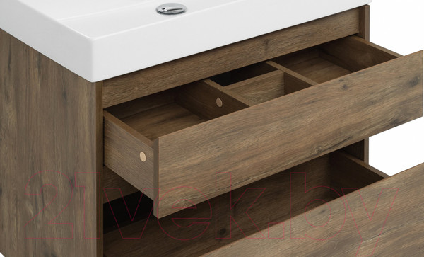 Изображение товара Тумба под умывальник Aquanet Nova Lite 75 / 249515 (с 2 ящиками)