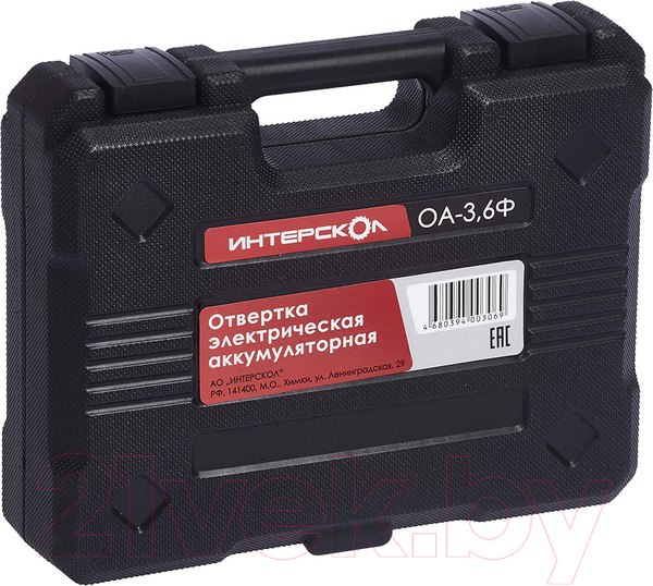 Изображение товара Электроотвертка Интерскол ОА-3.6Ф (433.0.1.00)
