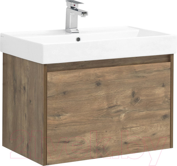 Изображение товара Тумба под умывальник Aquanet Nova Lite 75 / 249514 (с ящиком)