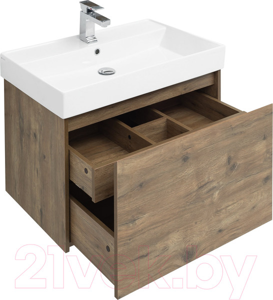 Изображение товара Тумба под умывальник Aquanet Nova Lite 75 / 249514 (с ящиком)