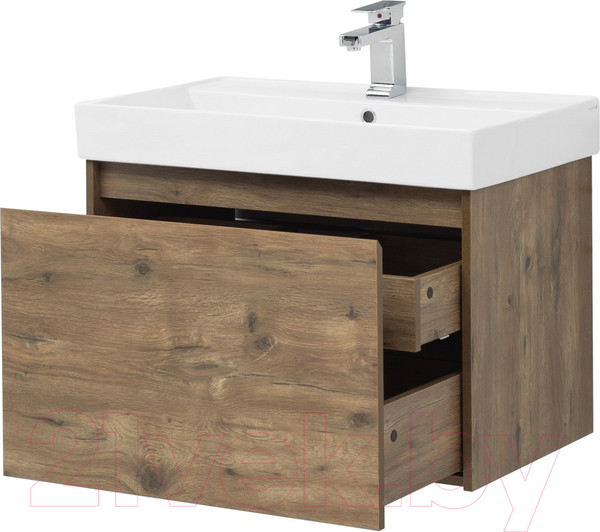 Изображение товара Тумба под умывальник Aquanet Nova Lite 75 / 249514 (с ящиком)