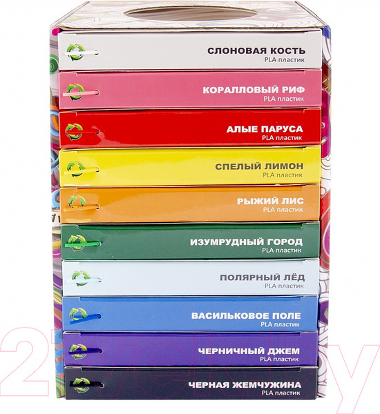 Изображение товара Набор для 3D-печати Даджет 3D-Палитра PLA 1.75мм