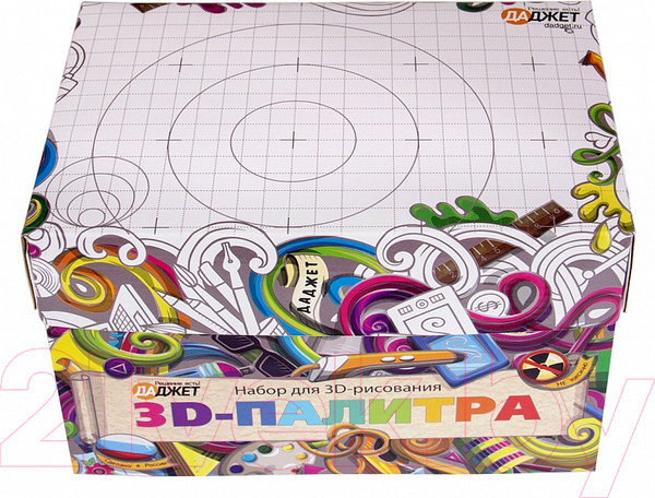 Изображение товара Набор для 3D-печати Даджет 3D-Палитра PLA 1.75мм