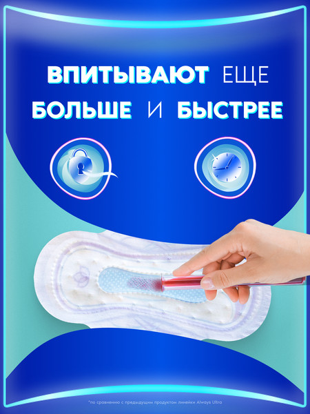 Изображение товара Прокладки гигиенические Always Ultra Night Duo Экстра защита (12шт, ароматизированные)