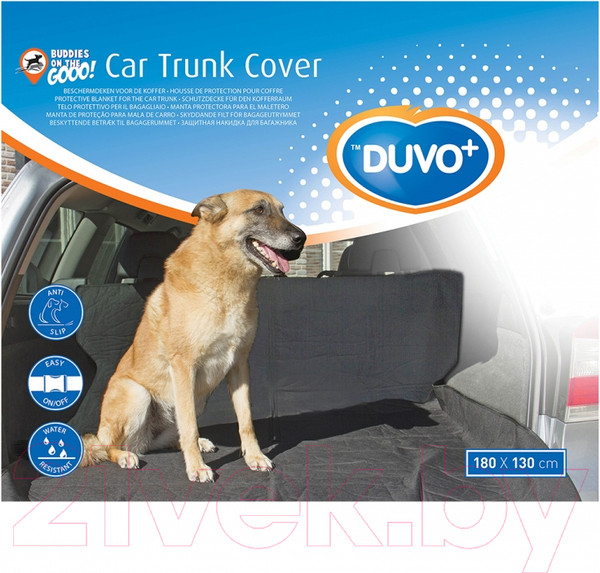 Изображение товара Чехол на сиденье для собак Duvo Plus 121009/DV (черный)