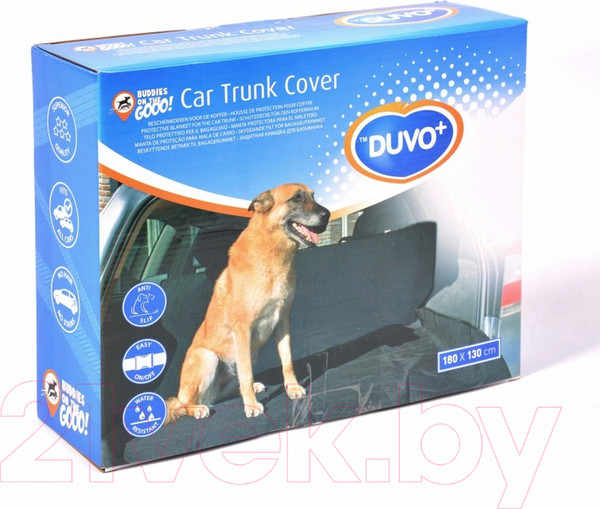 Изображение товара Чехол на сиденье для собак Duvo Plus 121009/DV (черный)