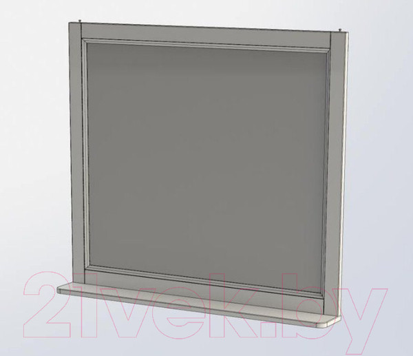 Изображение товара Зеркало Aquanet Бостон М 100 / 209674 (белый матовый)