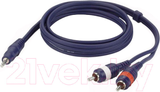 Изображение товара Кабель Omnitronic Стереоминиджек/2RCA (1.5м)