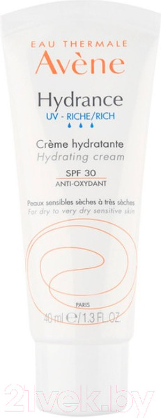 Изображение товара Крем для лица Avene Hydrance UV Riche насыщенный SPF30 (40мл)