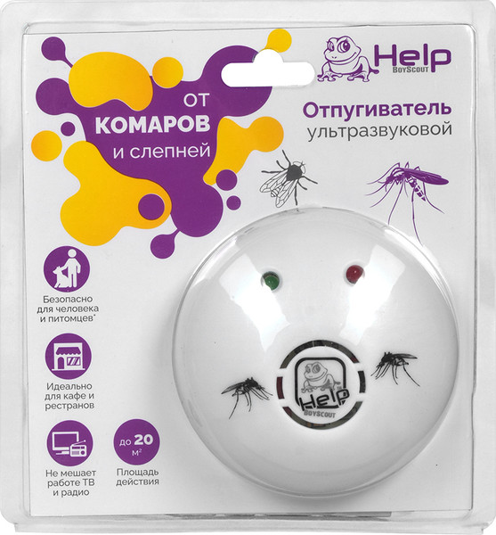 Изображение товара Ультразвуковой отпугиватель Help 80404