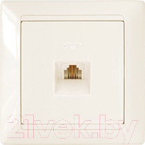Изображение товара Розетка Bylectrica Стиль ТР4-034 (бежевый)
