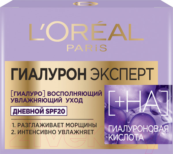 Изображение товара Крем для лица L'Oreal Paris Гиалурон Эксперт дневной SPF20 (50мл)