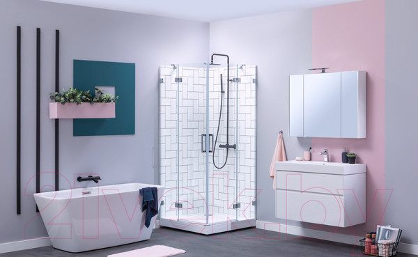 Изображение товара Тумба под умывальник Aquanet Бруклин 85 / 203960