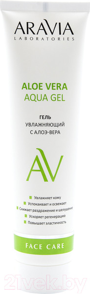 Изображение товара Гель для лица Aravia Laboratories Aloe Vera Aqua Gel увлажняющий (100мл)