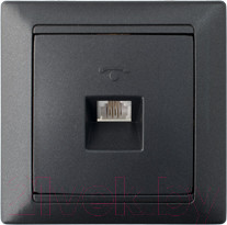 Изображение товара Розетка Bylectrica Стиль ТР4-034 (графит)