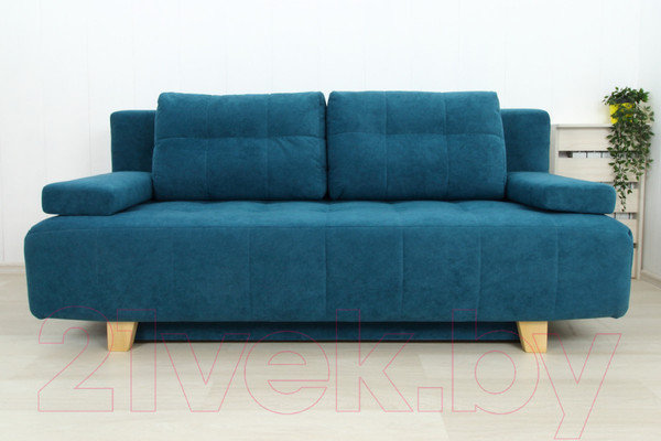 Изображение товара Диван DiArt Глория НПБ 2 подушки (Ultra Atlantic)