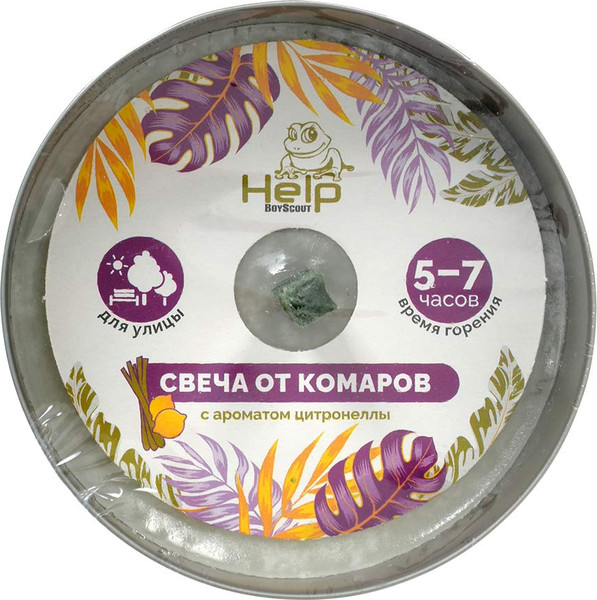 Изображение товара Свеча от насекомых Help 80011