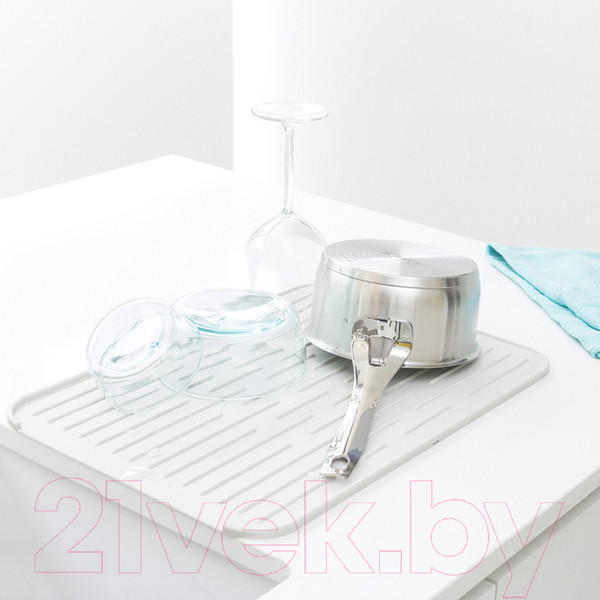 Изображение товара Коврик для сушки посуды Brabantia 117466 (светло-серый)