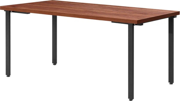 Изображение товара Обеденный стол Millwood Лофт Прага Л 160x80x75 (дуб табачный Craft/металл черный)