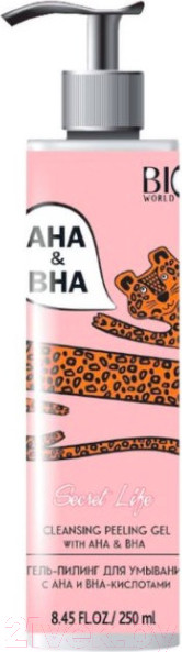 Изображение товара Гель для умывания Bio World С АНА и ВНА-кислотами (250мл)