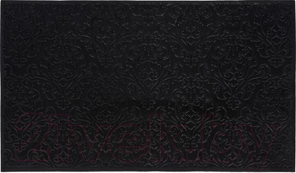Изображение товара Коврик грязезащитный VORTEX Узор 35x60 / 22461 (черный)