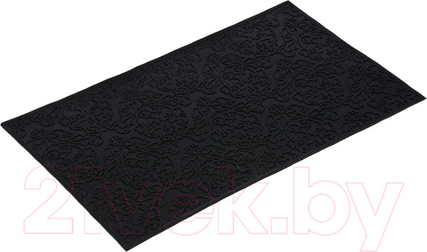 Изображение товара Коврик грязезащитный VORTEX Узор 35x60 / 22461 (черный)