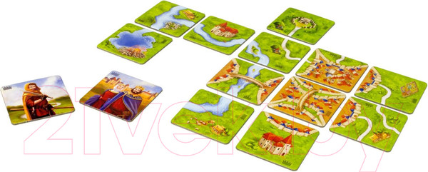 Изображение товара Дополнение к настольной игре Мир Хобби Каркассон 6. Граф король и культ / 915223