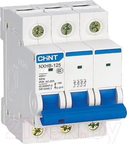 Изображение товара Выключатель нагрузки Chint NXHB-125 3P 100A (R) / 193185