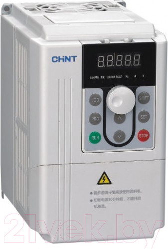Изображение товара Частотный преобразователь Chint NVF2G-1.5/TS4 1.5кВт 380В 3Ф / 639013