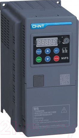 Изображение товара Частотный преобразователь Chint NVF5-2.2/TS4-B 2.2кВт 380В 3Ф / 201997