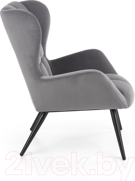 Изображение товара Кресло мягкое Halmar Tyrion (серый/черный)