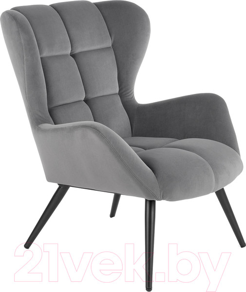 Изображение товара Кресло мягкое Halmar Tyrion (серый/черный)