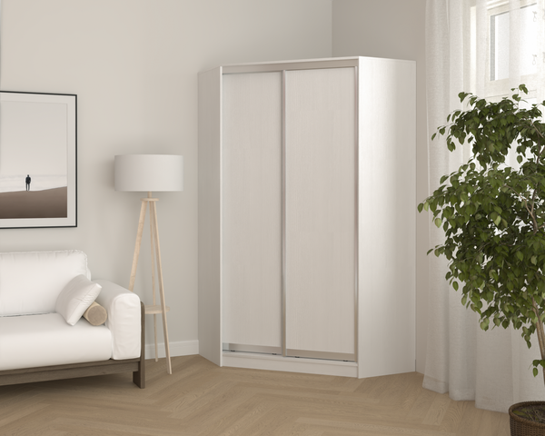 Изображение товара Шкаф-купе Кортекс-мебель Сенатор ШК30 Классика ДСП (белый)