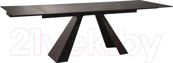 Изображение товара Обеденный стол Signal Salvadore 160 (черный матовый)
