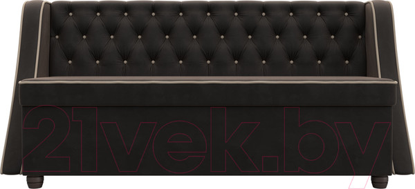 Изображение товара Скамья кухонная мягкая Лига Диванов Лофт 239 / 104549 (велюр, коричневый)