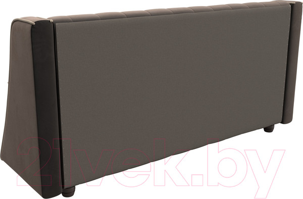 Изображение товара Скамья кухонная мягкая Лига Диванов Лофт 239 / 104549 (велюр, коричневый)