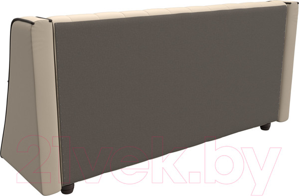 Изображение товара Скамья кухонная мягкая Лига Диванов Лофт 239 / 104561 (экокожа, бежевый)