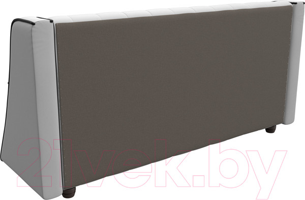 Изображение товара Скамья кухонная мягкая Лига Диванов Лофт 239 / 104562 (экокожа, белый)