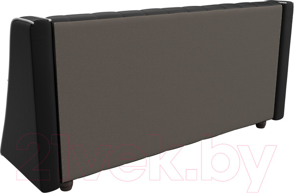 Изображение товара Скамья кухонная мягкая Лига Диванов Лофт 239 / 104564 (экокожа, черный)