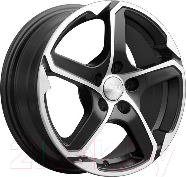 Изображение товара Литой диск SKAD Аллигатор 15x6" 4x100мм DIA 67.1мм ET 45мм Алмаз бархат